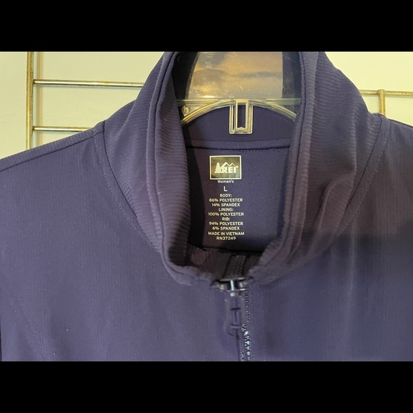REI purple zip jacket - Picture 4 of 5